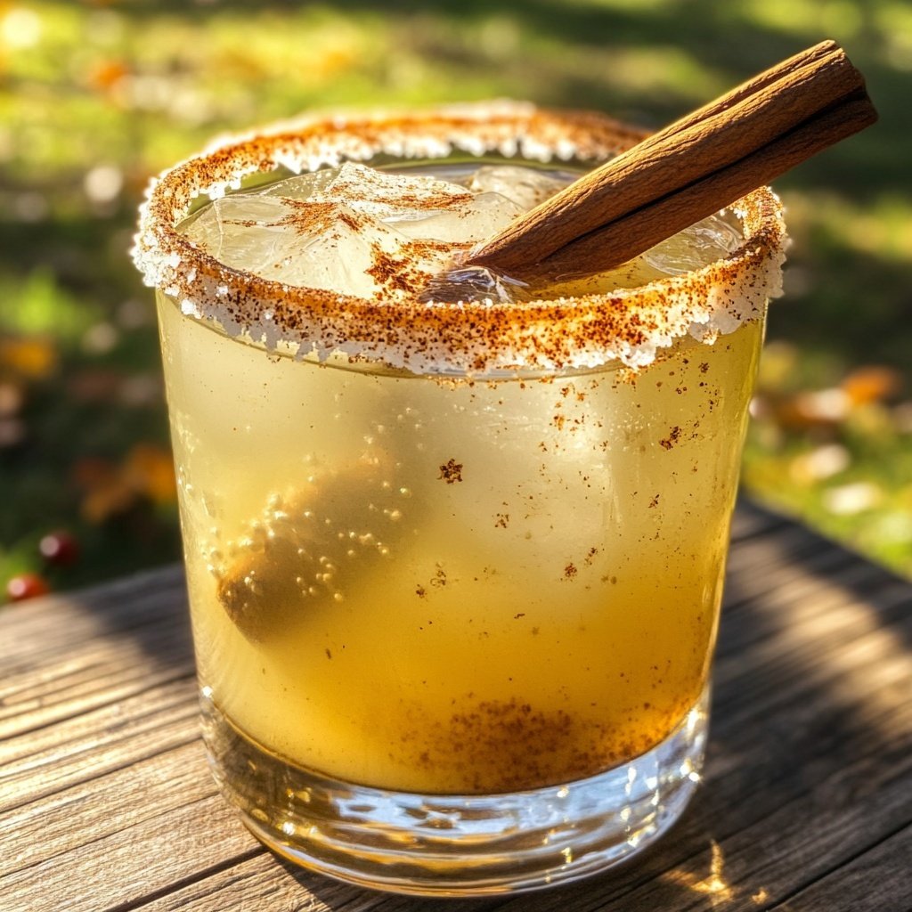 Spiced Christmas Margarita - A spiced cocktail for the holiday season