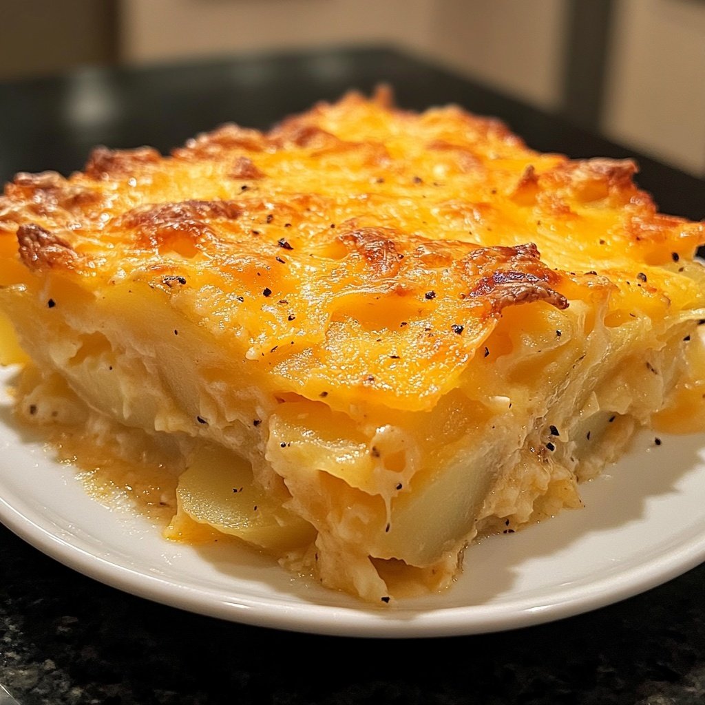 Sunday Creamy Potato Gratin