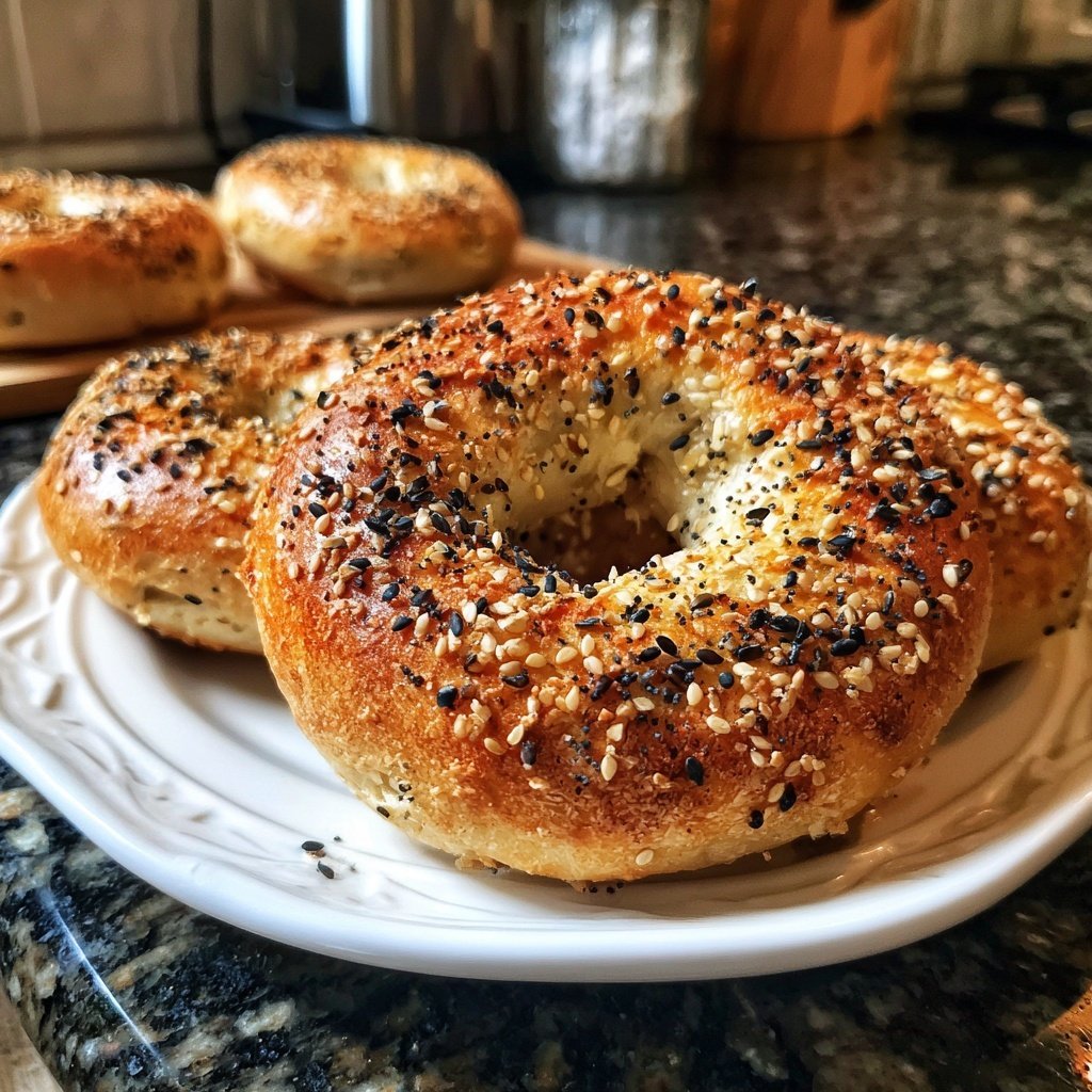 Protein Bagels With Almond Flour