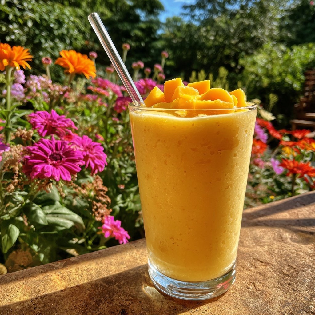 Mango Pineapple Breakfast Smoothie