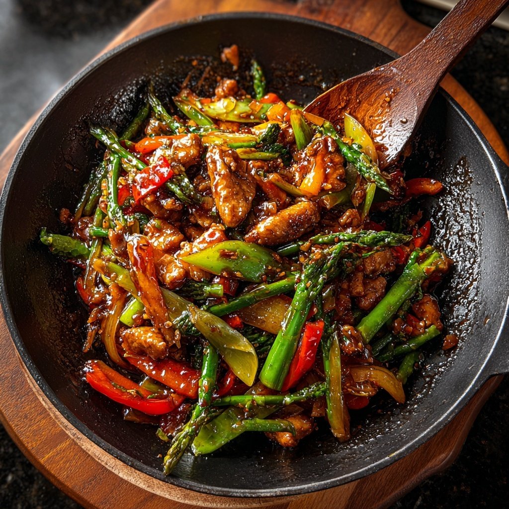 High Protein Chicken Stir Fry